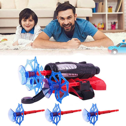 Launcher Toy + Free Spider Man Web Shooter Dart Blaster