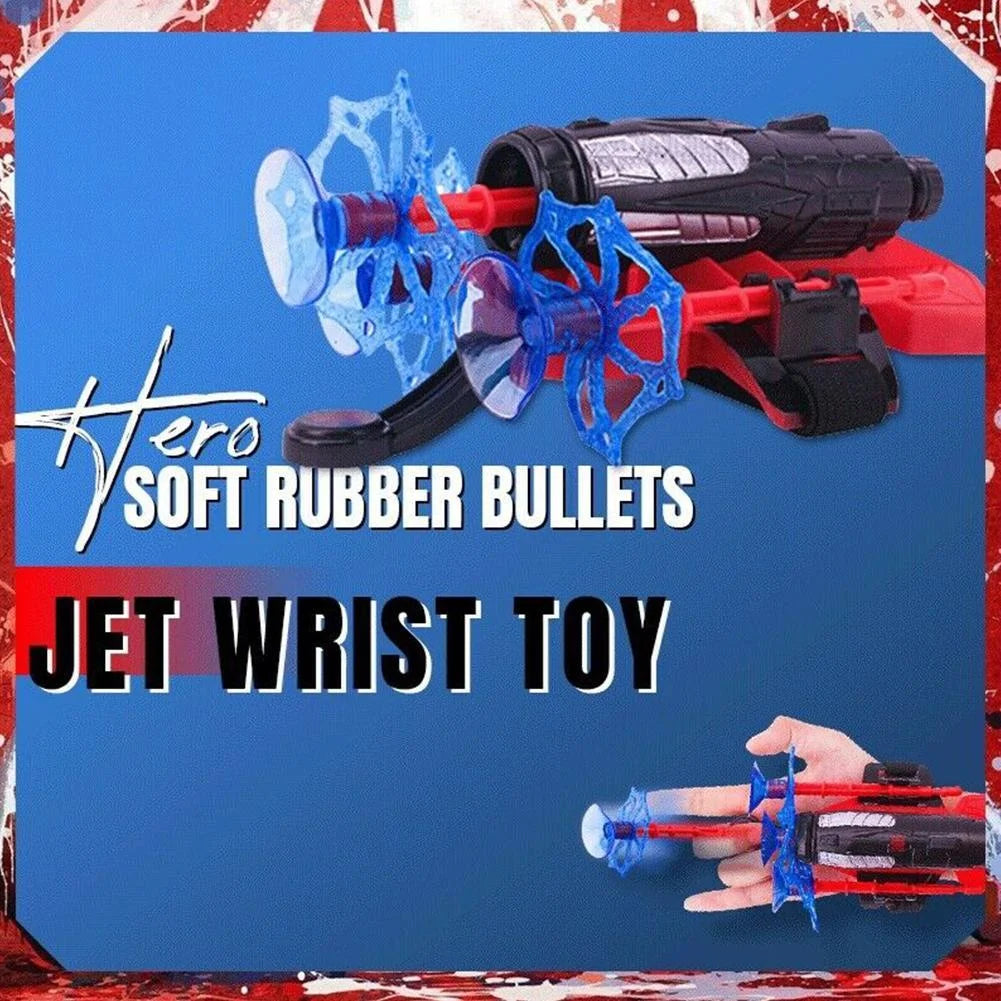 Launcher Toy + Free Spider Man Web Shooter Dart Blaster