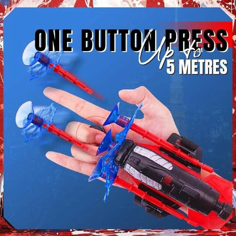 Launcher Toy + Free Spider Man Web Shooter Dart Blaster